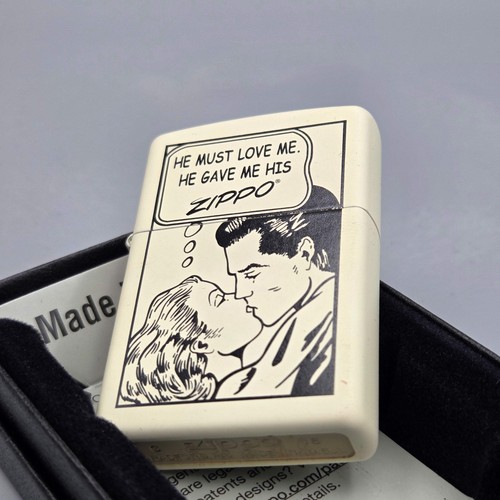 Zippo comic strip feuerzeug - comic,