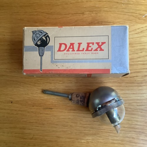 Vintage dalex maß - maß, versilberte