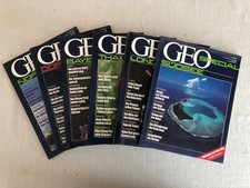 GEO-Special Jahrgang 1987 - 6 Magazine mit Box, London, Bayern, DDR, Norwegen