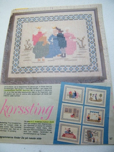 Kreuzstich stickbilder fremme - kreuzstich,