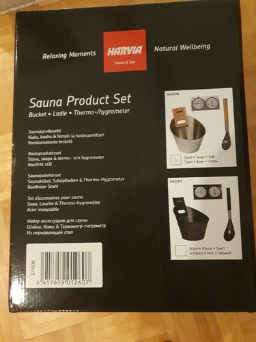 Harvia sauna product - set, stahl
