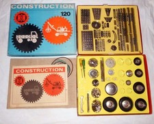 DDR Metall Baukasten CONSTRUCTION 120 400teilig S Bauanleitung 1975 EVP 35,30 M