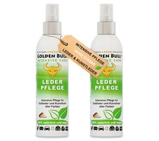 Leder Pflege für Auto Lenkrad Sofa Stuhl 2x250ml | Pflege Spray Leder Kunstleder