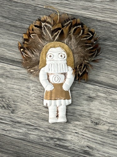 Vintage indianer kachina puppe - indianer,