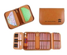 Leder federtasche federmappe - federtasche,