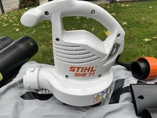 Stihl SHE 71 Elektro Laubsauger Bläser Saughäcksler 1100W Laubbläser