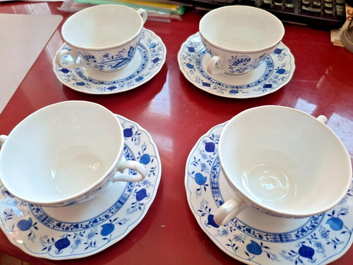 4er set suppentassen mit - 4er,