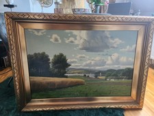 Öl Gemälde Landschaft mit