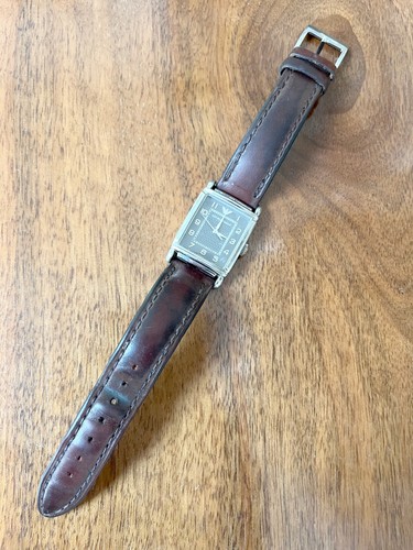 Emporio armani quartz uhr tank - quartz,
