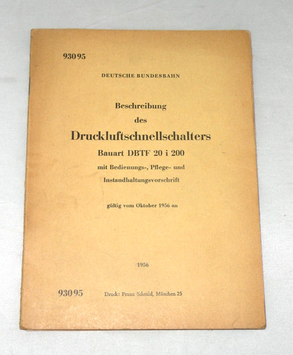 642 93095 beschreibung - beschreibung, d