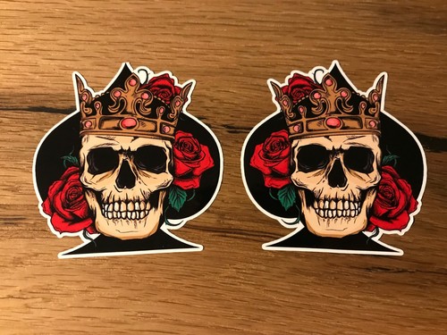 Skull aufkleber oldschool - aufkleber,