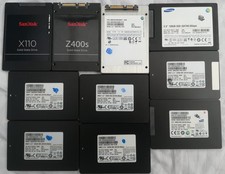 SSD Festplatten 10 Stück  je 128 GB