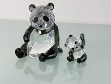 Swarovski Figur 5063690 Panda Mutter mit Kind 10,4 cm Top Zustand  