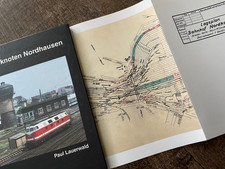 Bahnknoten Nordhausen Gleisplan Rbd Erfurt Halle Kassel HSB Ottbergen Reichsbahn