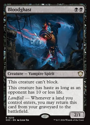 Mtg bloodghast commander - *mtg:,