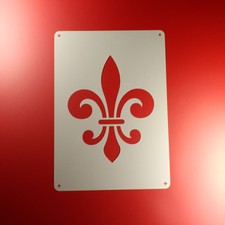 A5 Schablone Fleur de Lys