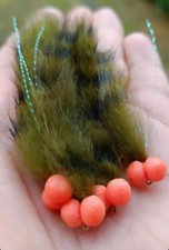 3 x olivfarbene Schlange