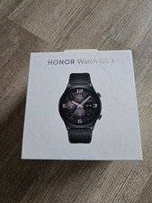 Honor Watch GS3 46 mm Edelstahlgehäuse mit Sportarmband - Midnight Black...