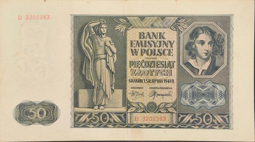 Polen banknote zloty - polen, 50