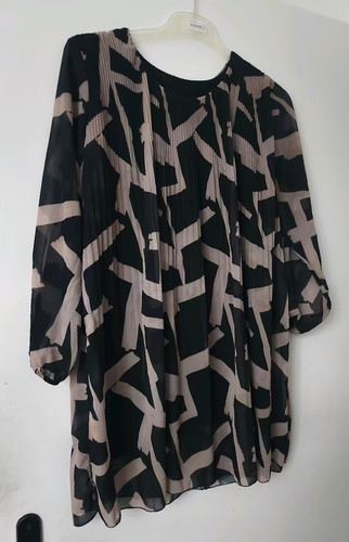 Damen plissee kleid - damen,