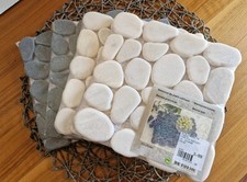 STEINMATTE/STEINUNTERSETZER✨️Weiß✨️20x20cm✨️NEU* OVP*