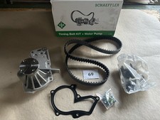 Zahnriemensatz + Wasserpumpe von INA, für Ford B-MAX, S-MAX, FIESTA, FOCUS