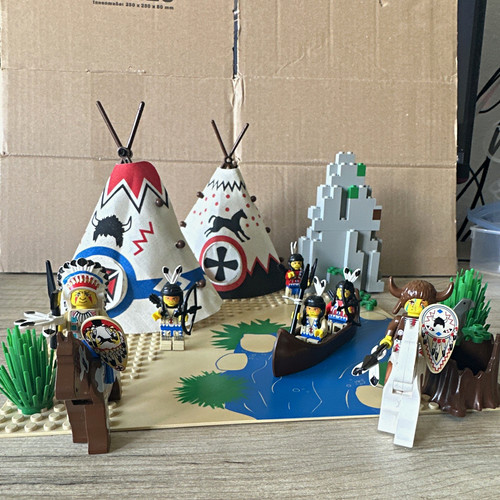 Lego western indianer vintage - indianer,