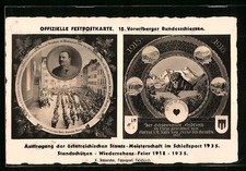 AK Feldkirch, 12. Vorarlberger Bundesschießen 1935, Austragung der Österr. Staa 