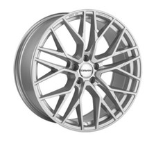 Carmani 20 Ludwig 6,5x16 ET38 withe silver Alufelge