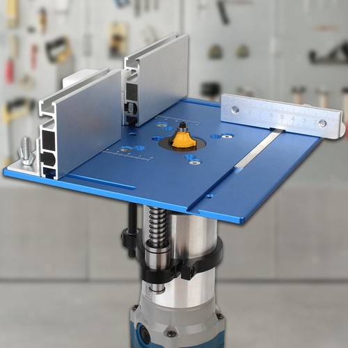 Router tischeinsatzplatte und - router,