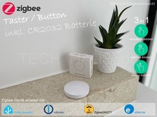 3in1 Zigbee Smart Home Taster Button rund inkl. Batterie