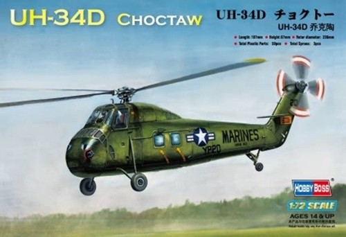 Hobbyboss 87222 34d - hobbyboss, uh-34d