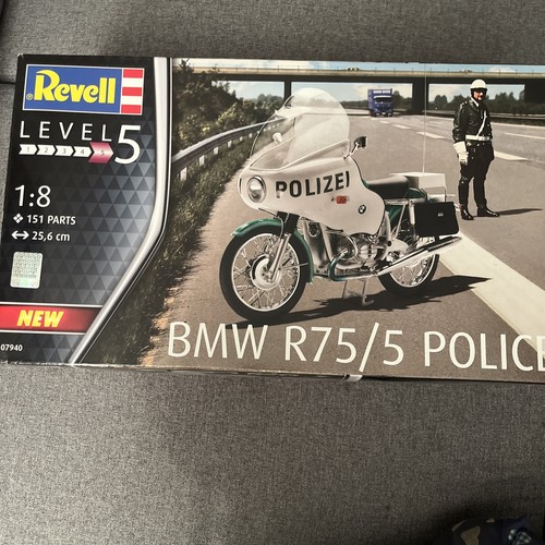 Revell 07940 bmw r75 polizei - revell,