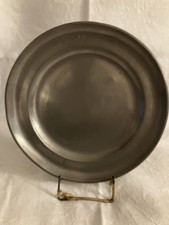 Antiker Zinnteller, 452 Gramm