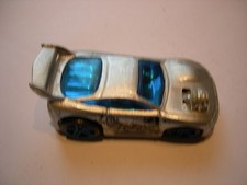 Modellauto Hotwheels Mitsubishi Eclipse 2002 Tuning silber