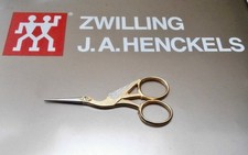 ZWILLING Stickschere Storchenschere J.A.HENCKEL SOLINGEN 3,5" Embroidery scissor