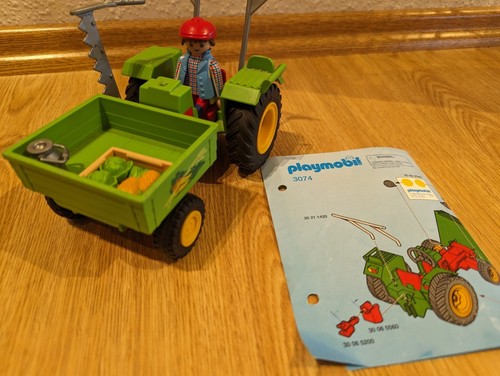 Playmobil 3074 traktor mit - 3074,