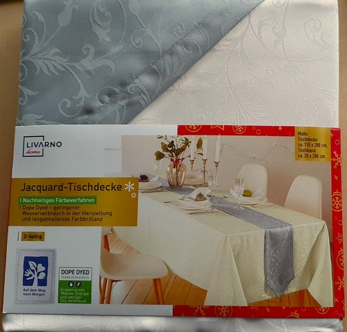 Livarno jacquard tischdecke - livarno,