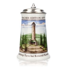 Krombacher Bierglas Jahreskrug