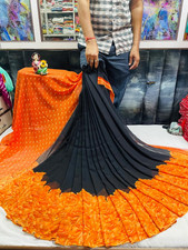 Party Wear Saree Printed