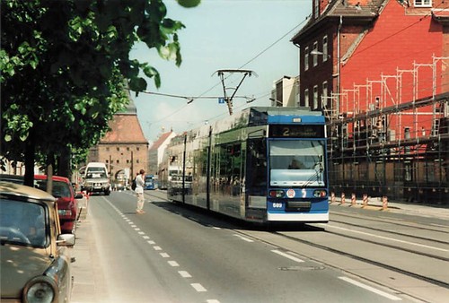 Foto tram rostock steintor - foto,