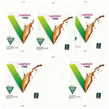 5 x HARIO Papierfilter weiß