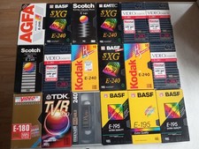 40 VHS-Videokassetten (