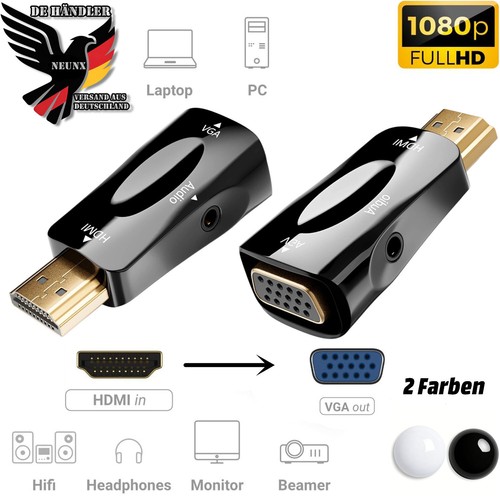 Hdmi auf vga stecker hd - hdmi, zu