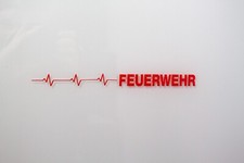 Auto Aufkleber Feuerwehr
