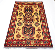 3x5 Fuß Kasak Geometrischer