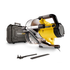 Profi Mauernutfräse Mauer Schlitzfräse 2 Diamantscheiben Nutfräse Wandfräse