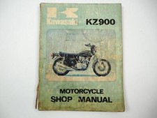 Kawasaki KZ900 Z900 Z1 A B A4 1972-77 Service Shop Manual Repair & Maintenance