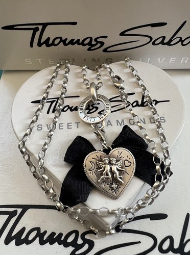 Thomas sabo kette engel herz - thomas, &