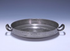 Biedermeier Zinnschale